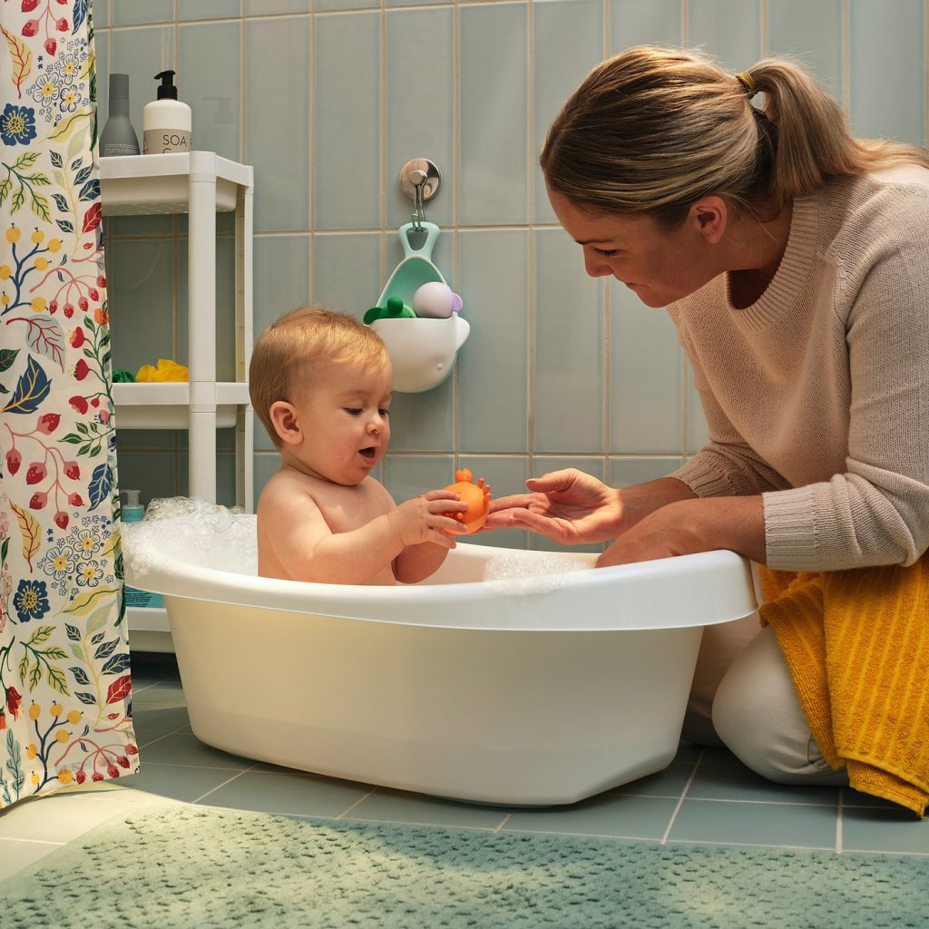 ÄNGSHUMLA jouets bain, 4 pièces