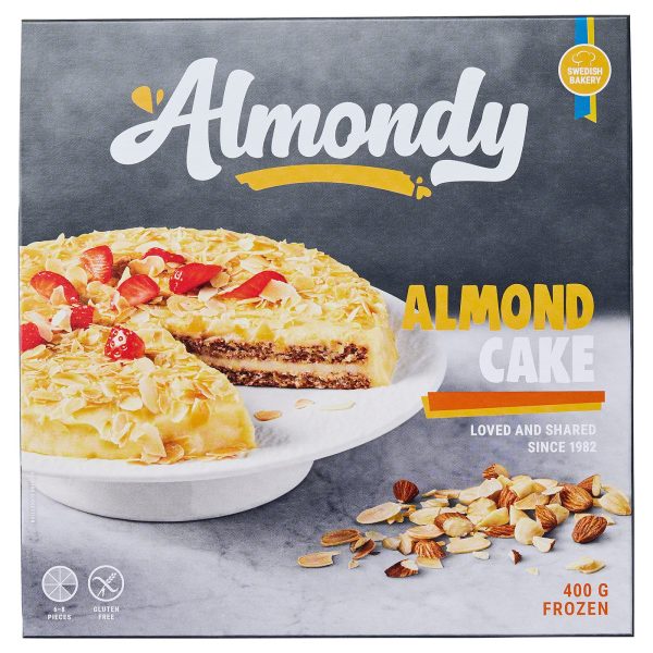 ALMONDY gâteau aux amandes, surgelé