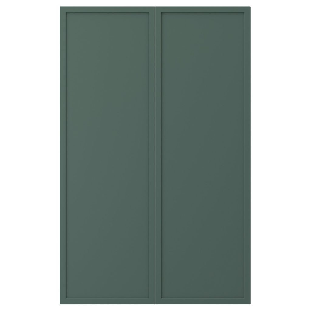 ASPUDDEN porte élément bas d'angle, 2pcs