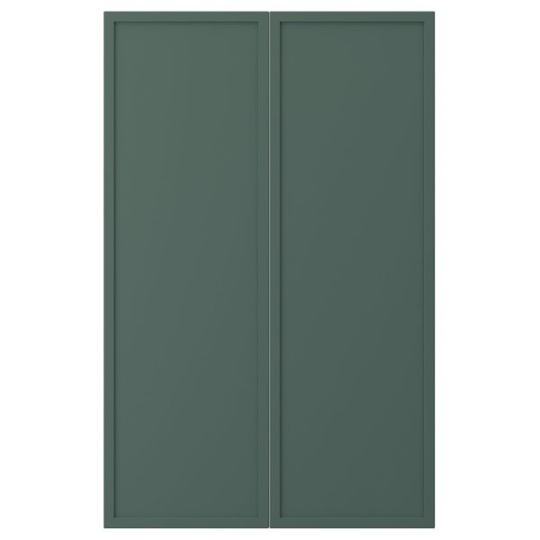 ASPUDDEN porte élément bas d'angle, 2pcs