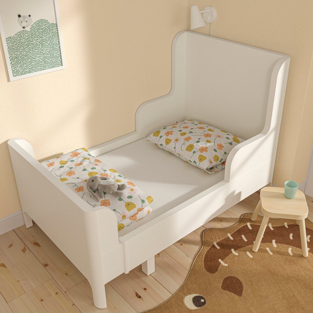 BARNDRÖM drap housse pour lit extensible