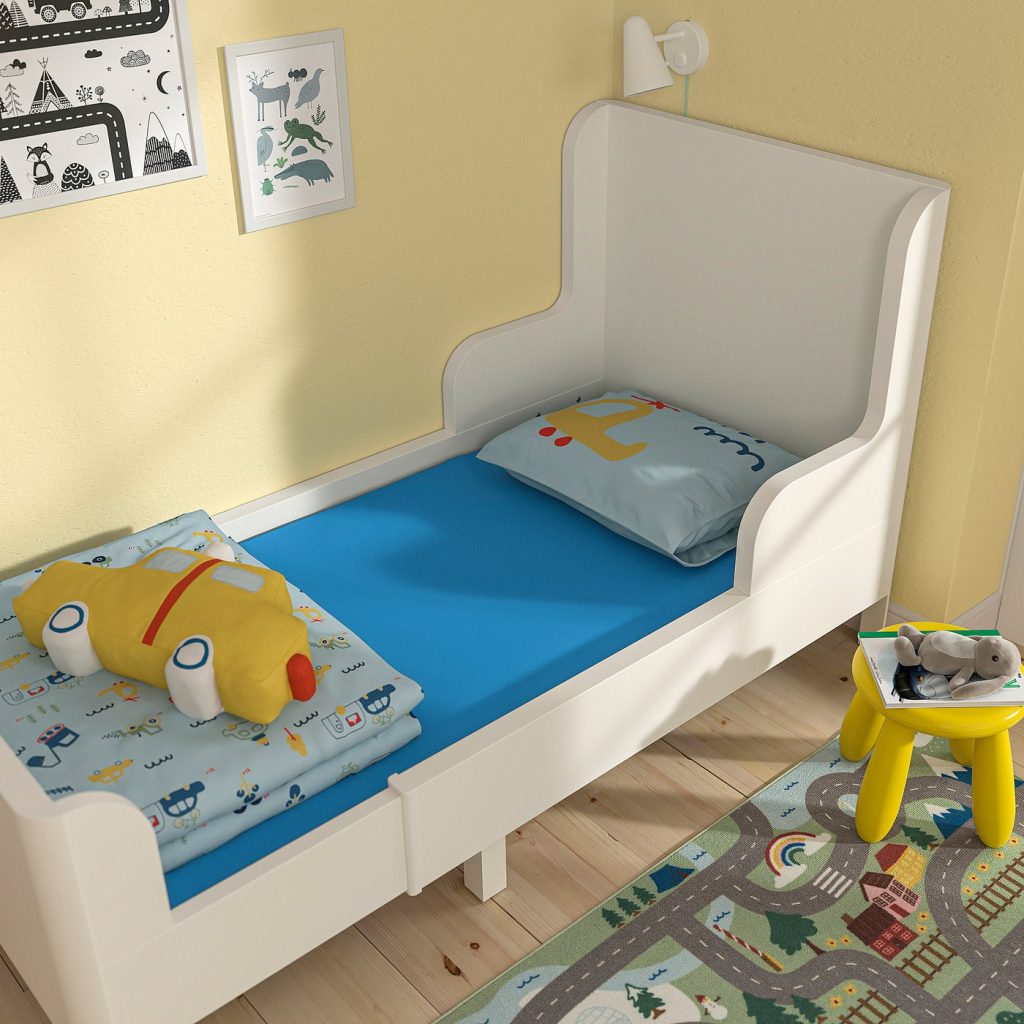 BARNDRÖM drap housse pour lit extensible