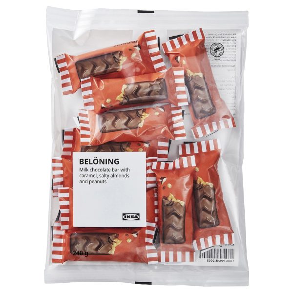 BELÖNING barre de chocolat au lait