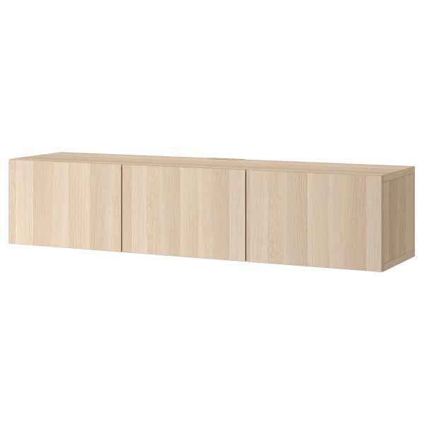 BESTÅ banc TV avec portes