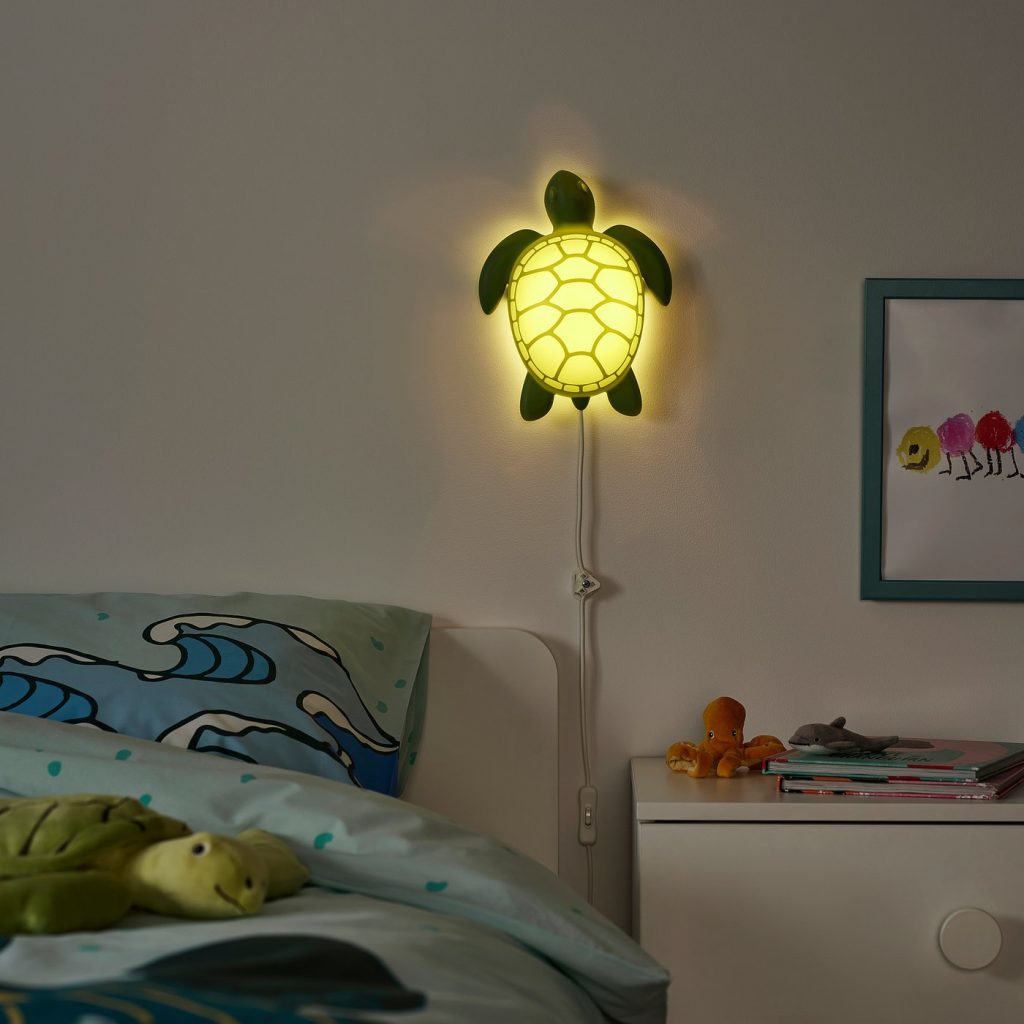 BLÅVINGAD applique à LED
