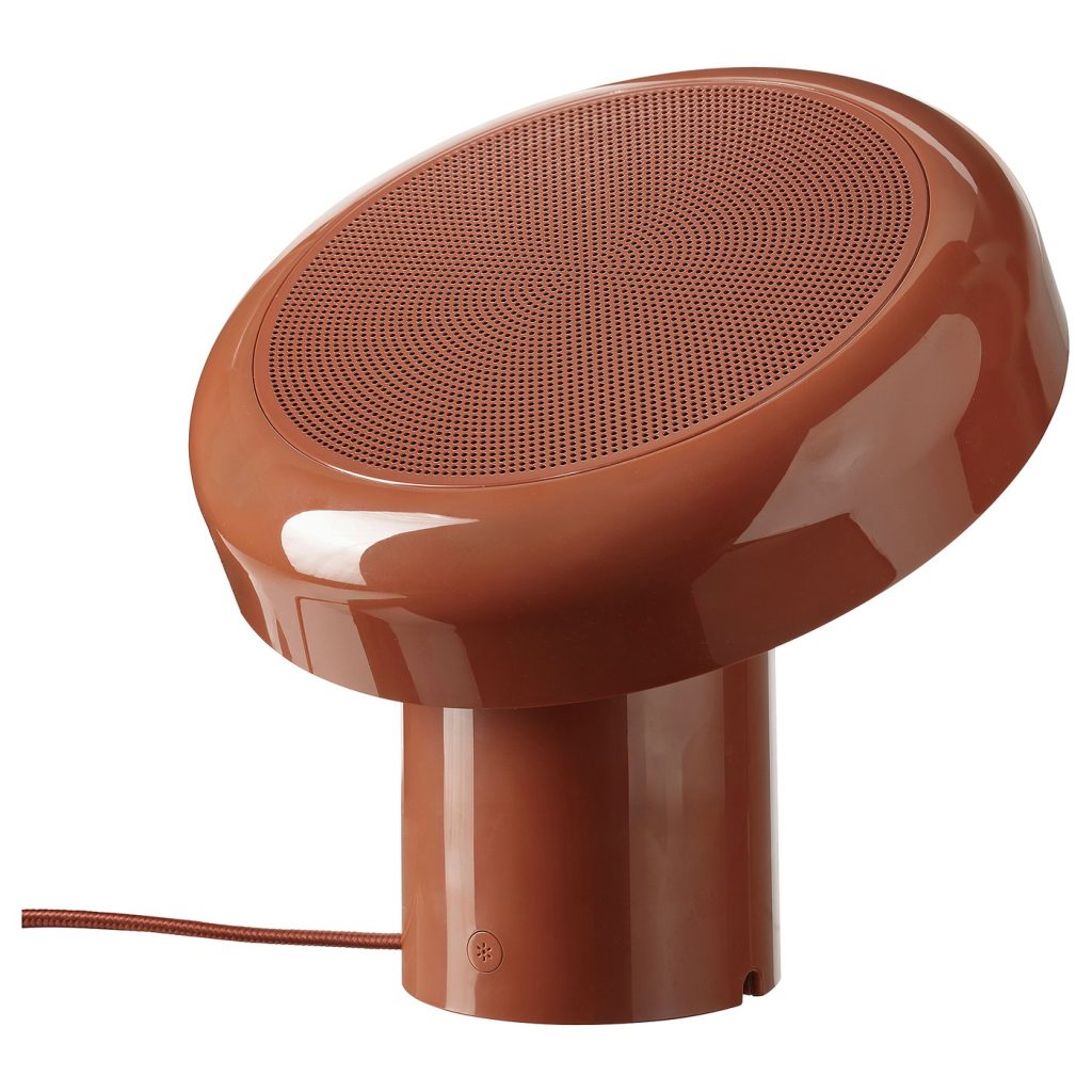 BLOMPRAKT lampe enceinte bluetooth