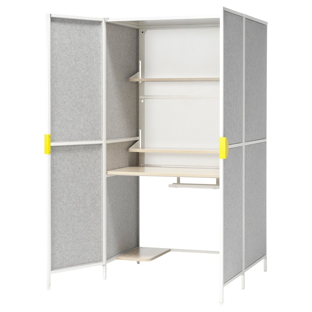 BRÄNNBOLL bureau+séparateurs