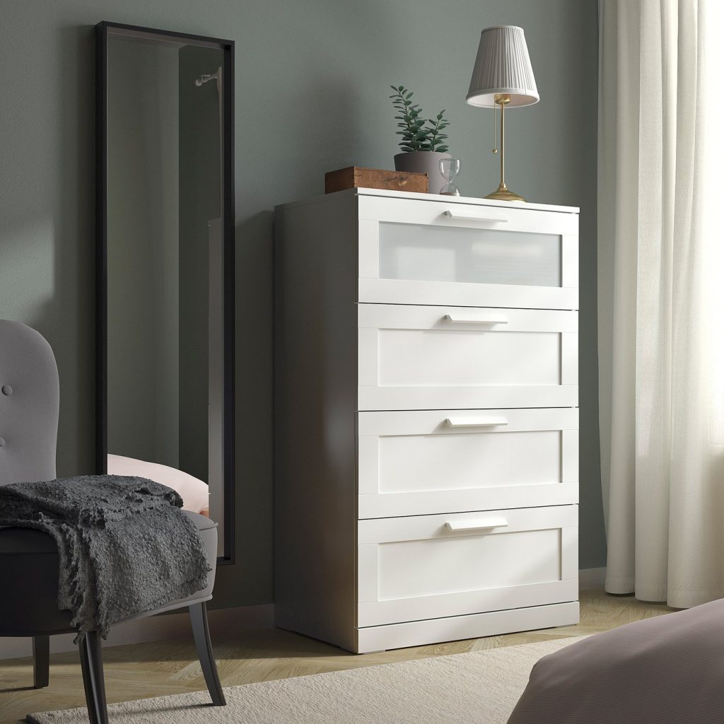 BRIMNES commode 4 tiroirs