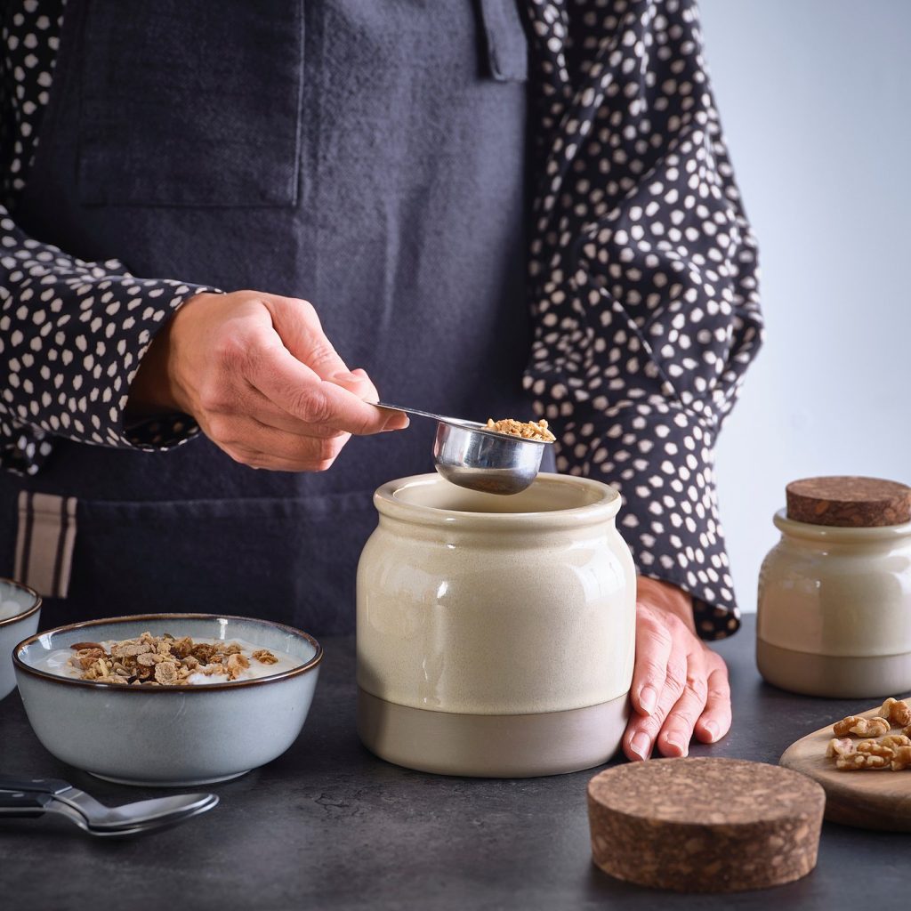 BRUGDHAJ pot avec couvercle