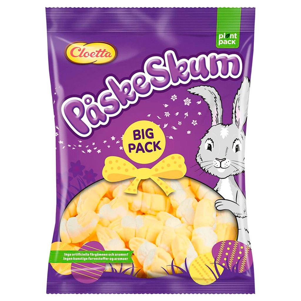 CLOETTA PÅSKSKUM guimauve