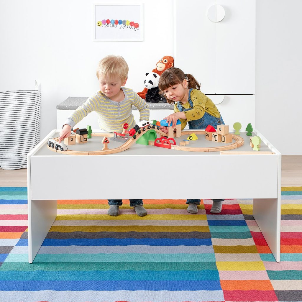 DUNDRA table de jeu avec rangement