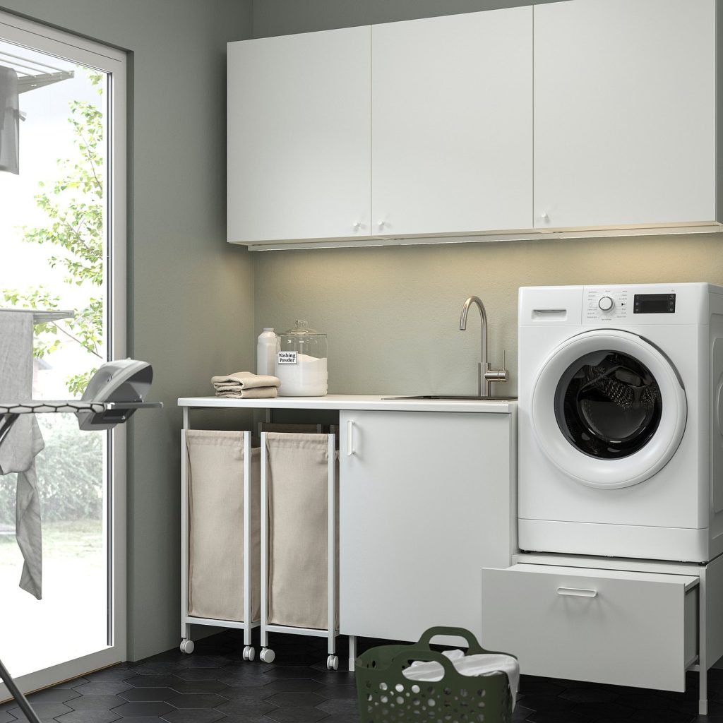 ENHET support pour lave-linge/sèche-linge