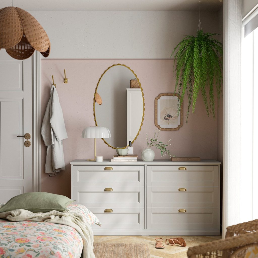 FÅGELFJÄLLET commode 6 tiroirs