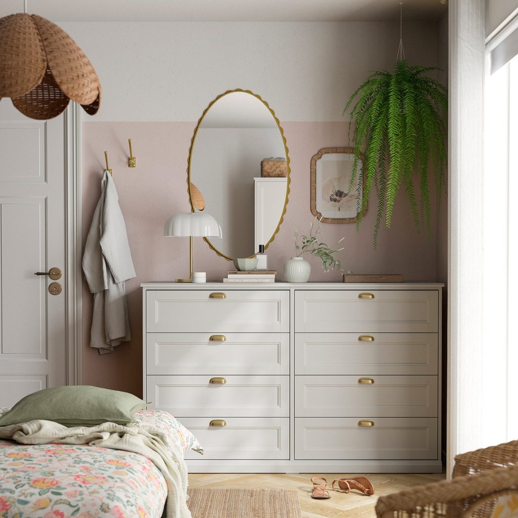 FÅGELFJÄLLET commode 8 tiroirs