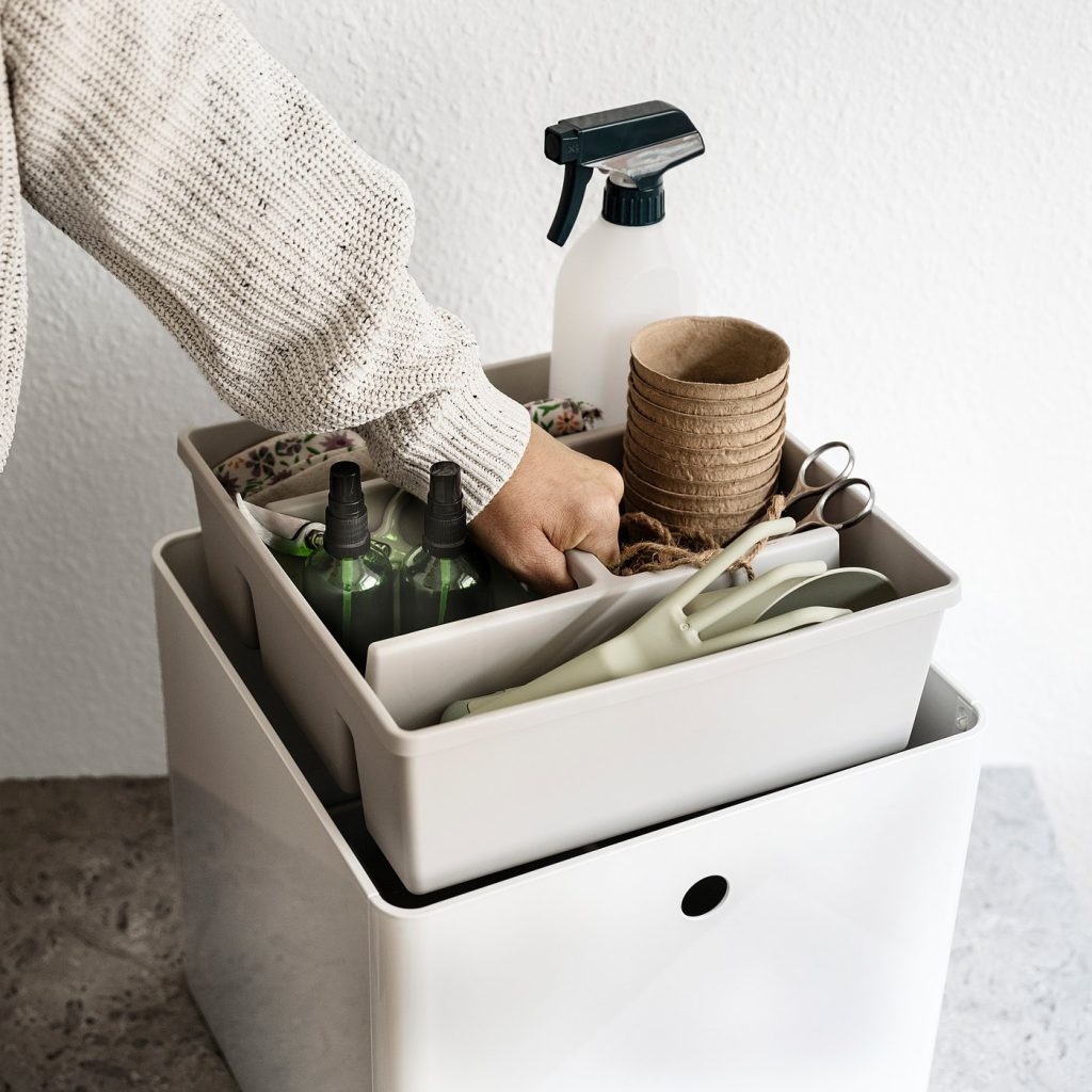 FÅNGGRÖDA accessoire avec compartiments