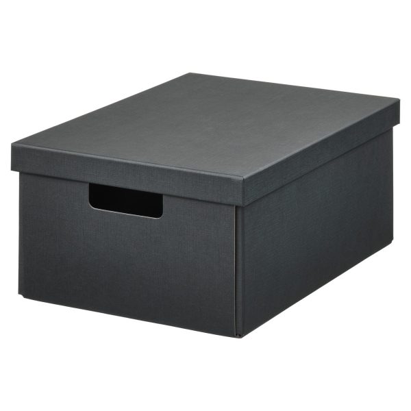 FJÄDERHARV boîte de rangement avec couvercle
