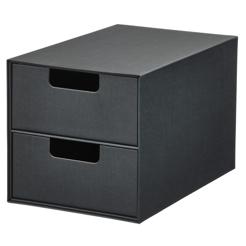 FJÄDERHARV mini-commode 2 tiroirs