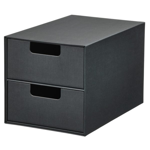 FJÄDERHARV mini-commode 2 tiroirs