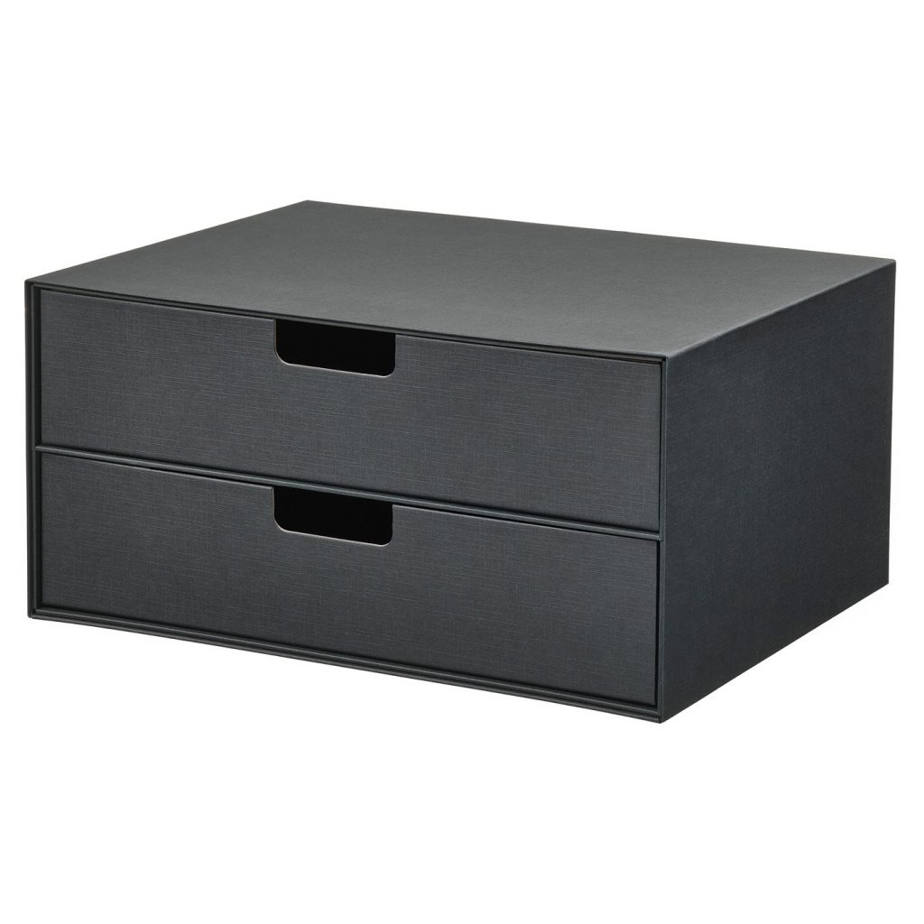 FJÄDERHARV mini-commode 2 tiroirs