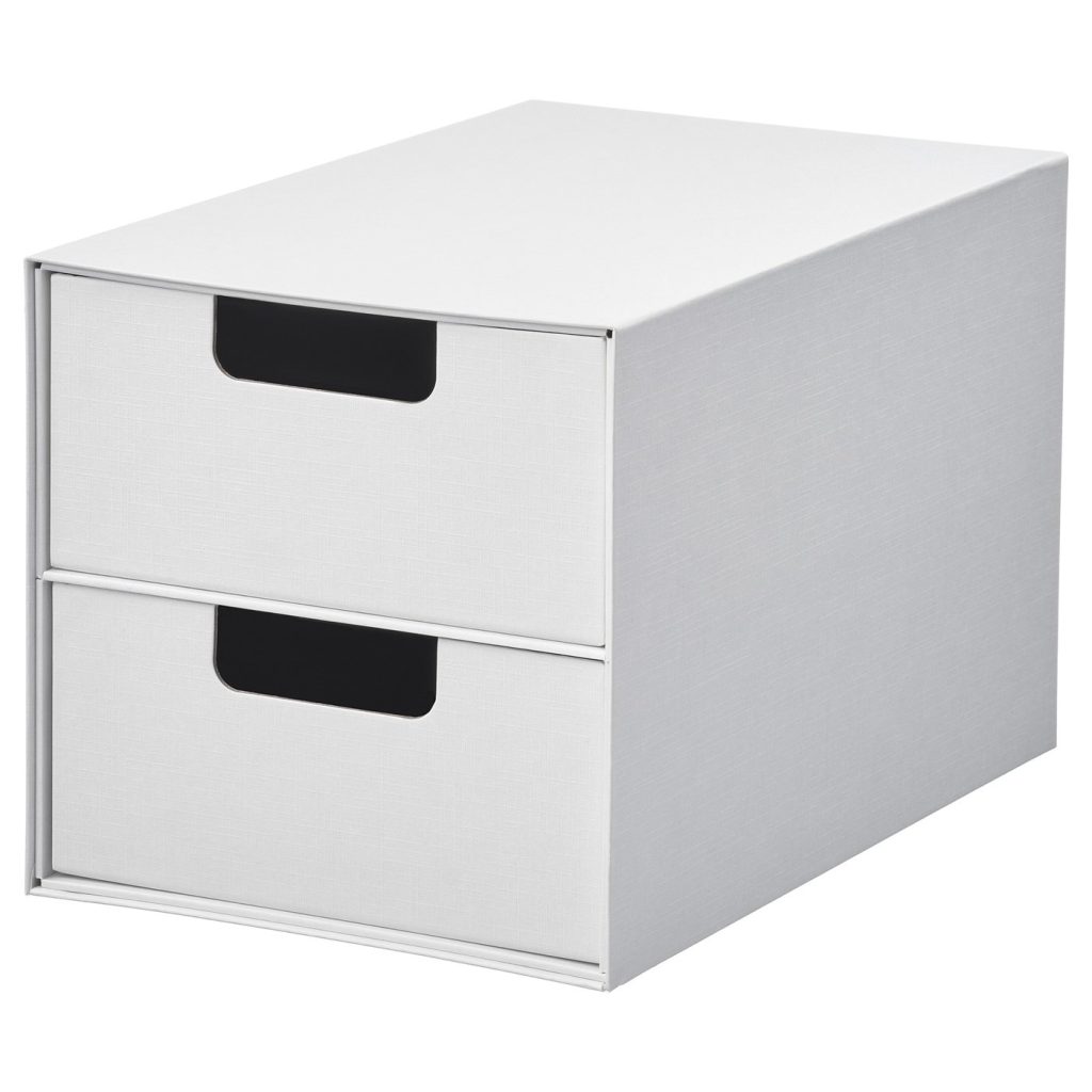 FJÄDERHARV mini-commode 2 tiroirs