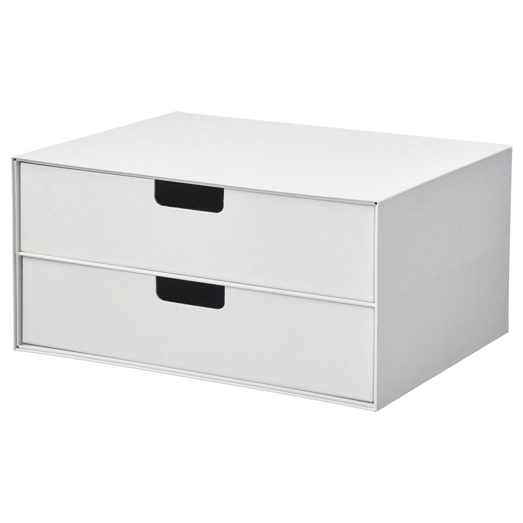 FJÄDERHARV mini-commode 2 tiroirs