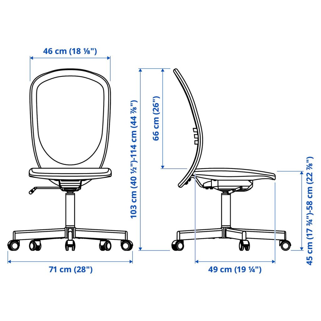 FLINTAN chaise de bureau
