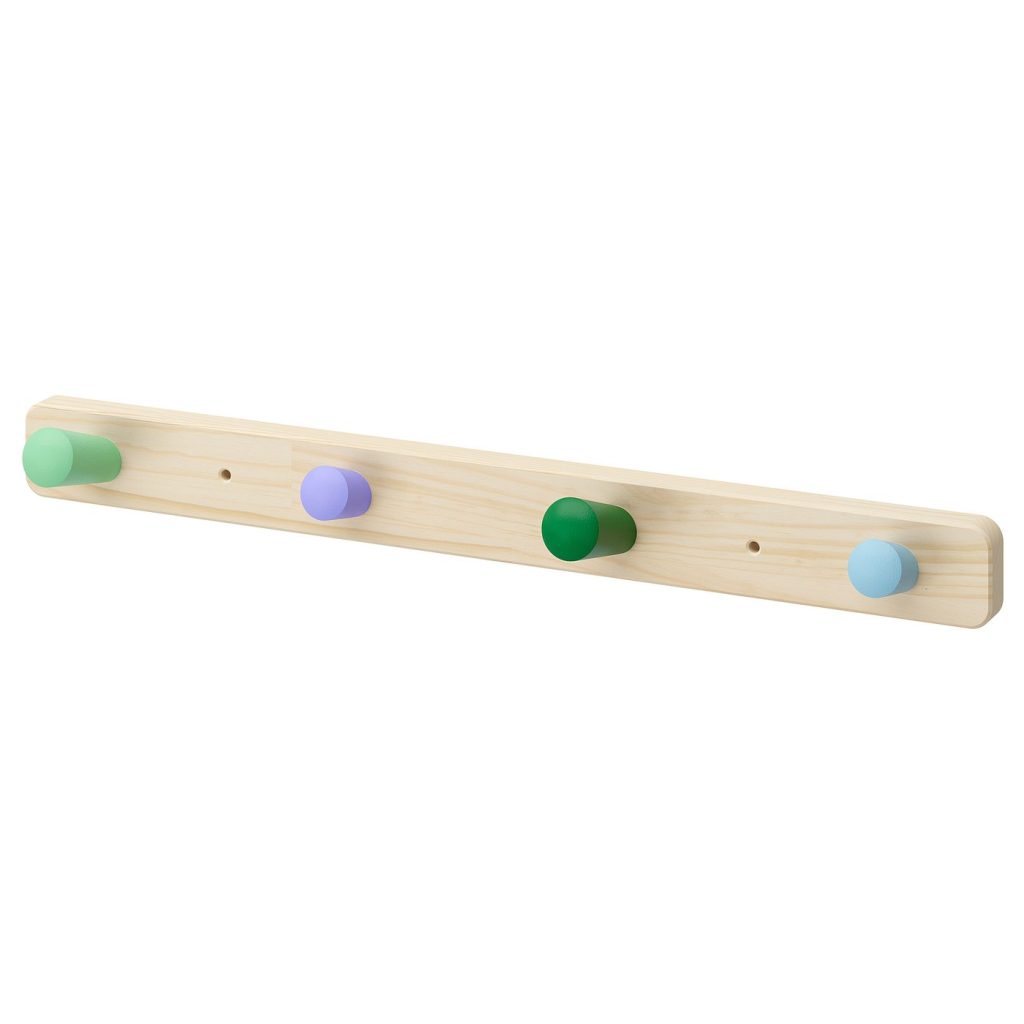 FLISAT patère 4 boutons