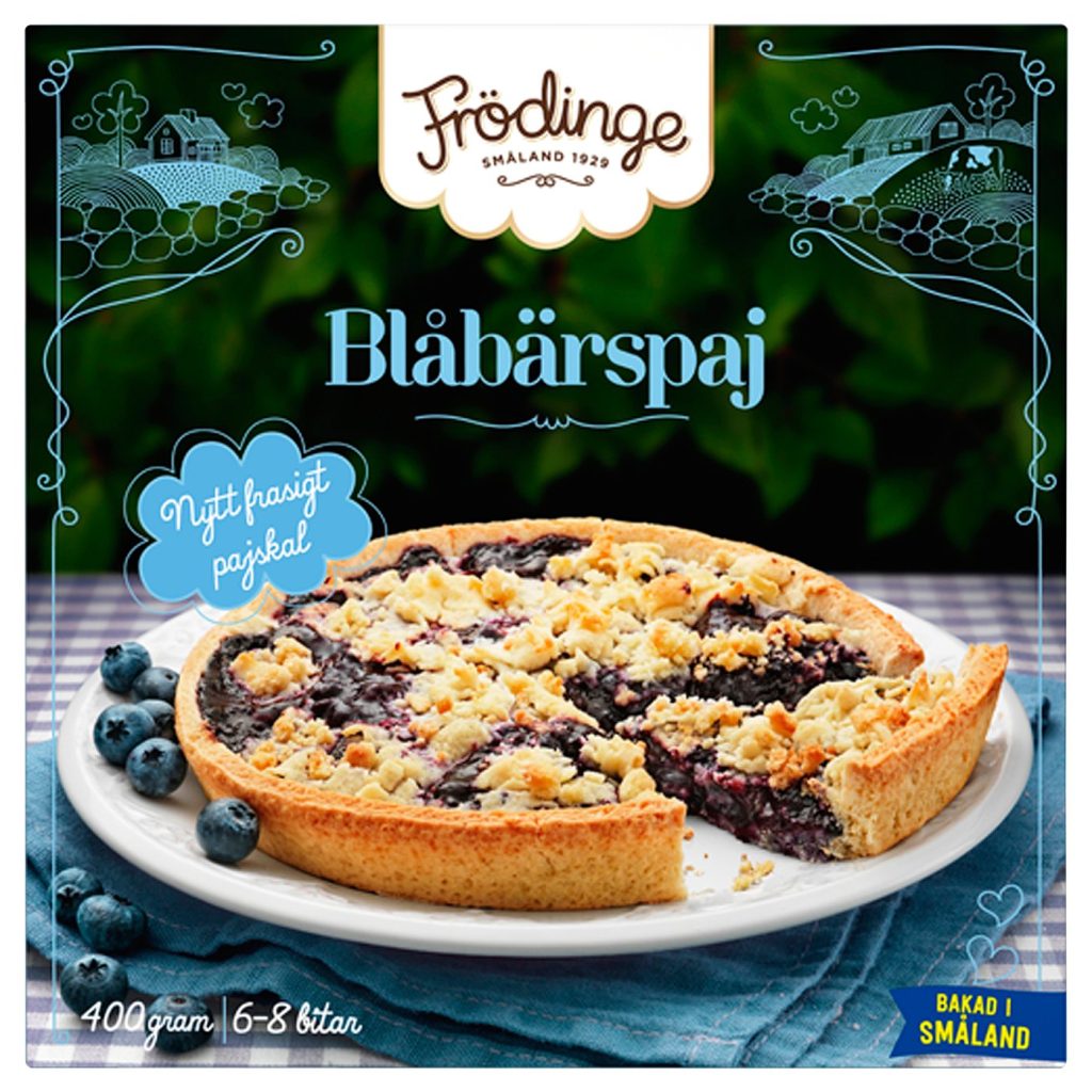 FRÖDINGE crumble myrtille