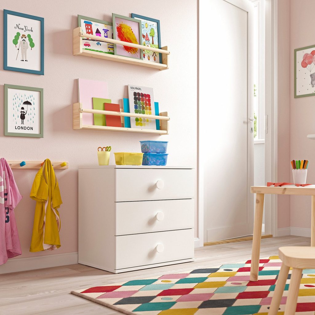 GODISHUS commode 3 tiroirs