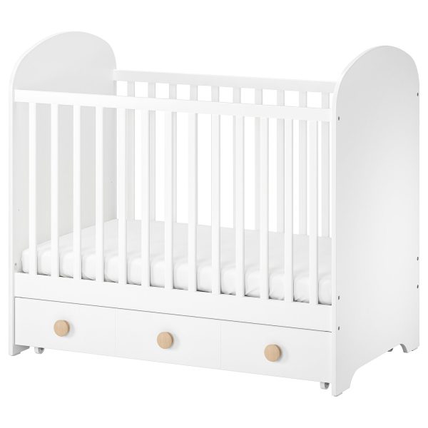 GONATT lit bébé avec tiroir