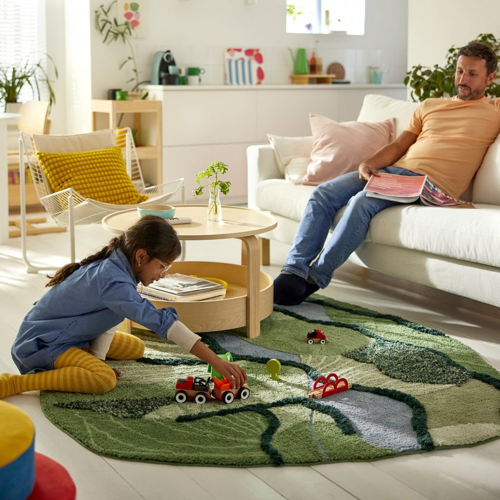 GREJSIMOJS tapis, poils hauts