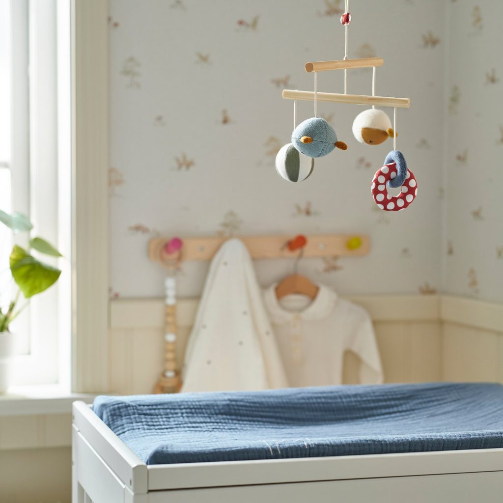 GULDVÄVARE mobile pour bébé