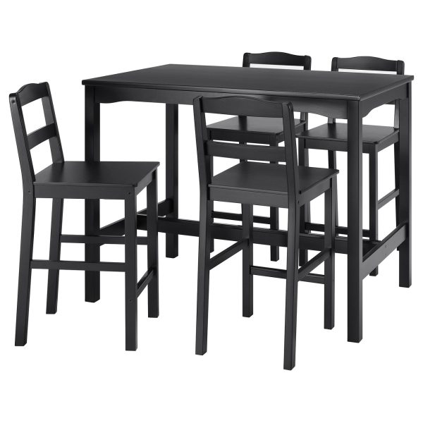 HÄGERNÄS table de bar+4 tabourets