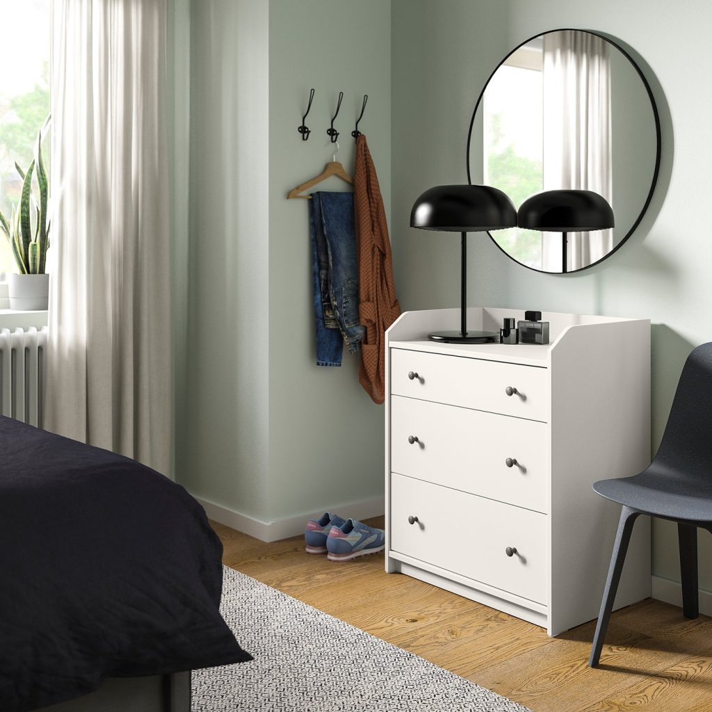 HAUGA commode 3 tiroirs