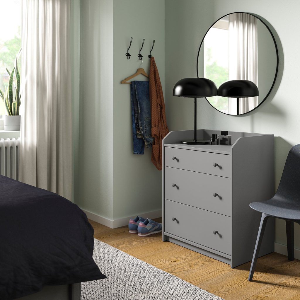 HAUGA commode 3 tiroirs