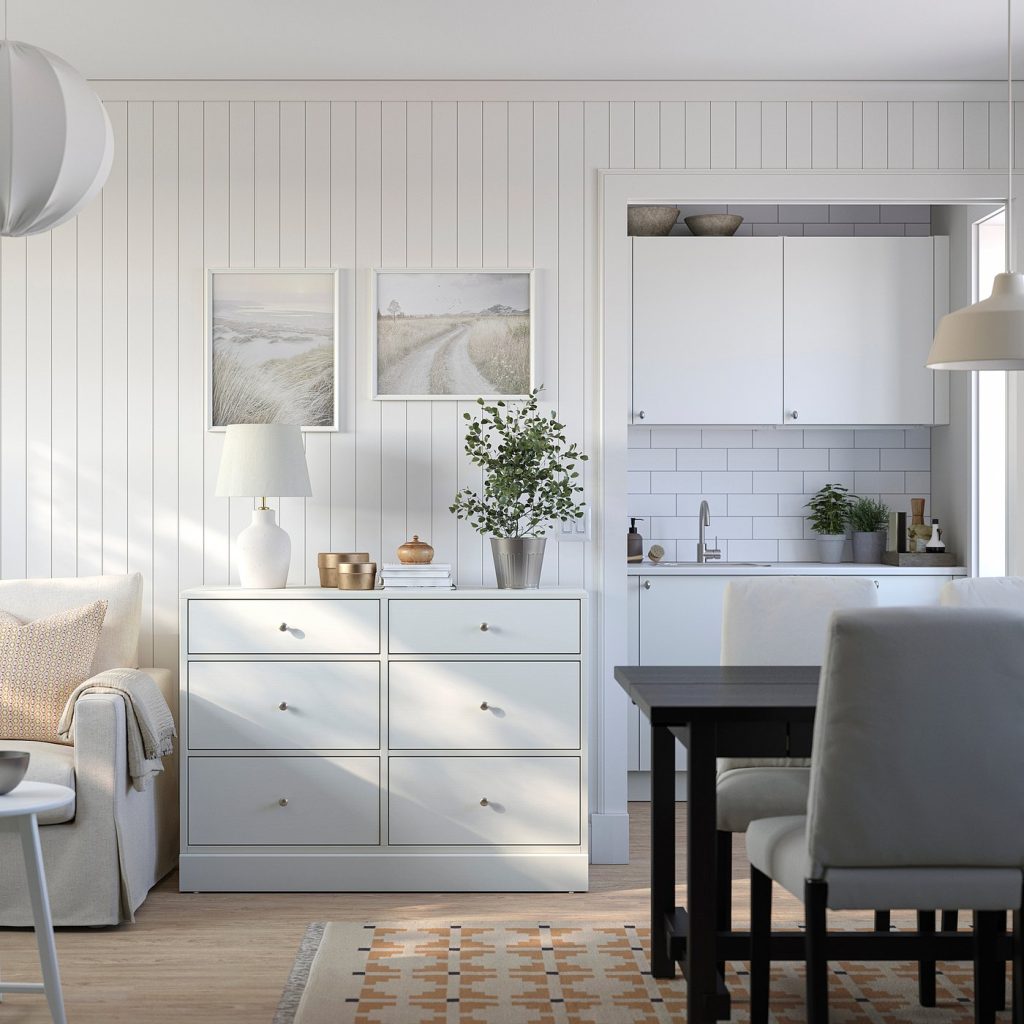 HAVSTA commode 6 tiroirs