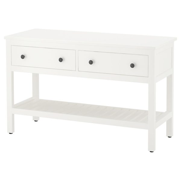 HEMNES élément lavabo ouvert av 2 tiroirs