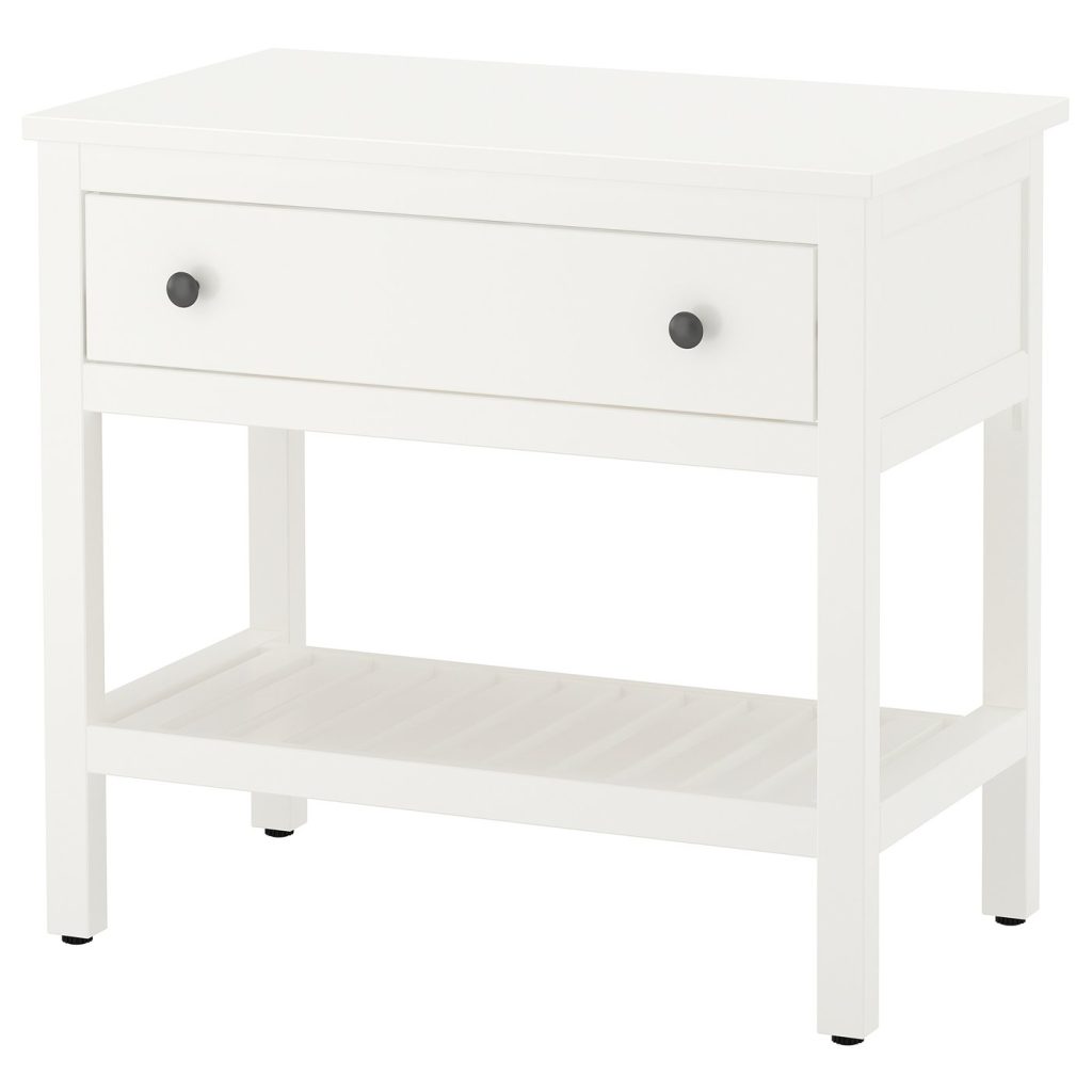 HEMNES élément lavabo ouvert avec 1 tiroir