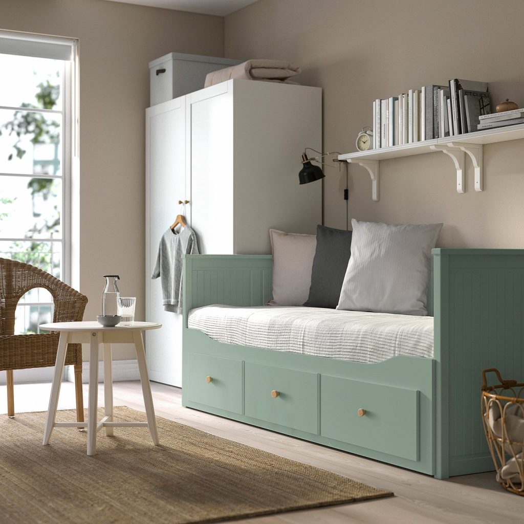 HEMNES lit banquette 2 places (structure)
