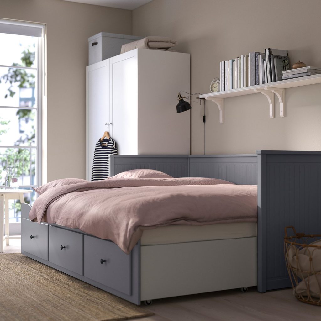 HEMNES lit banquette 2 places (structure)