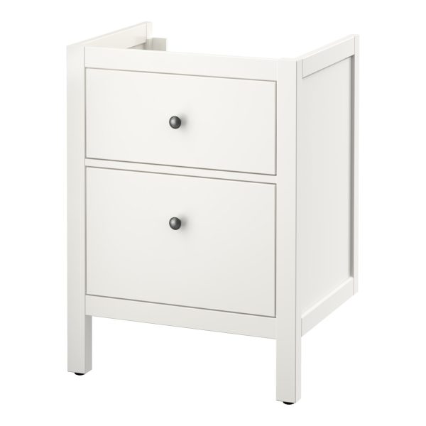 HEMNES meuble lavabo 2tir