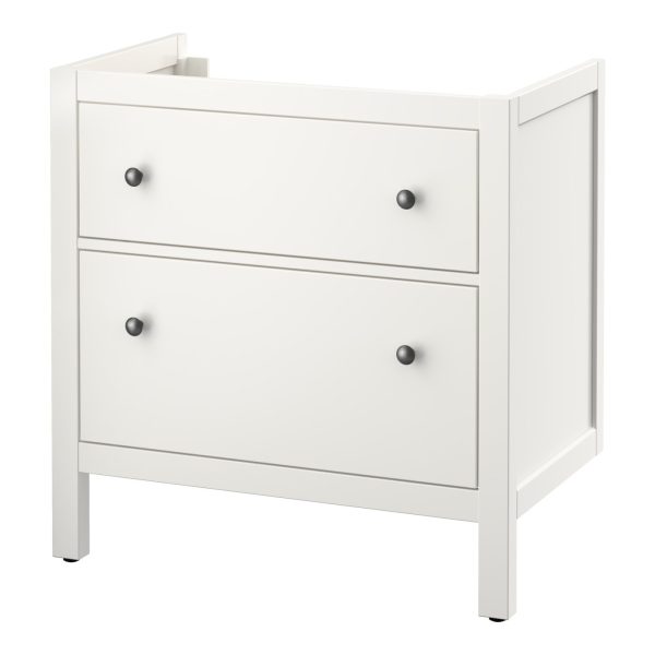 HEMNES meuble lavabo 2tir