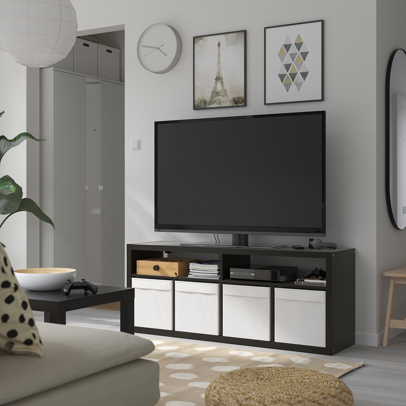 KALLAX banc TV