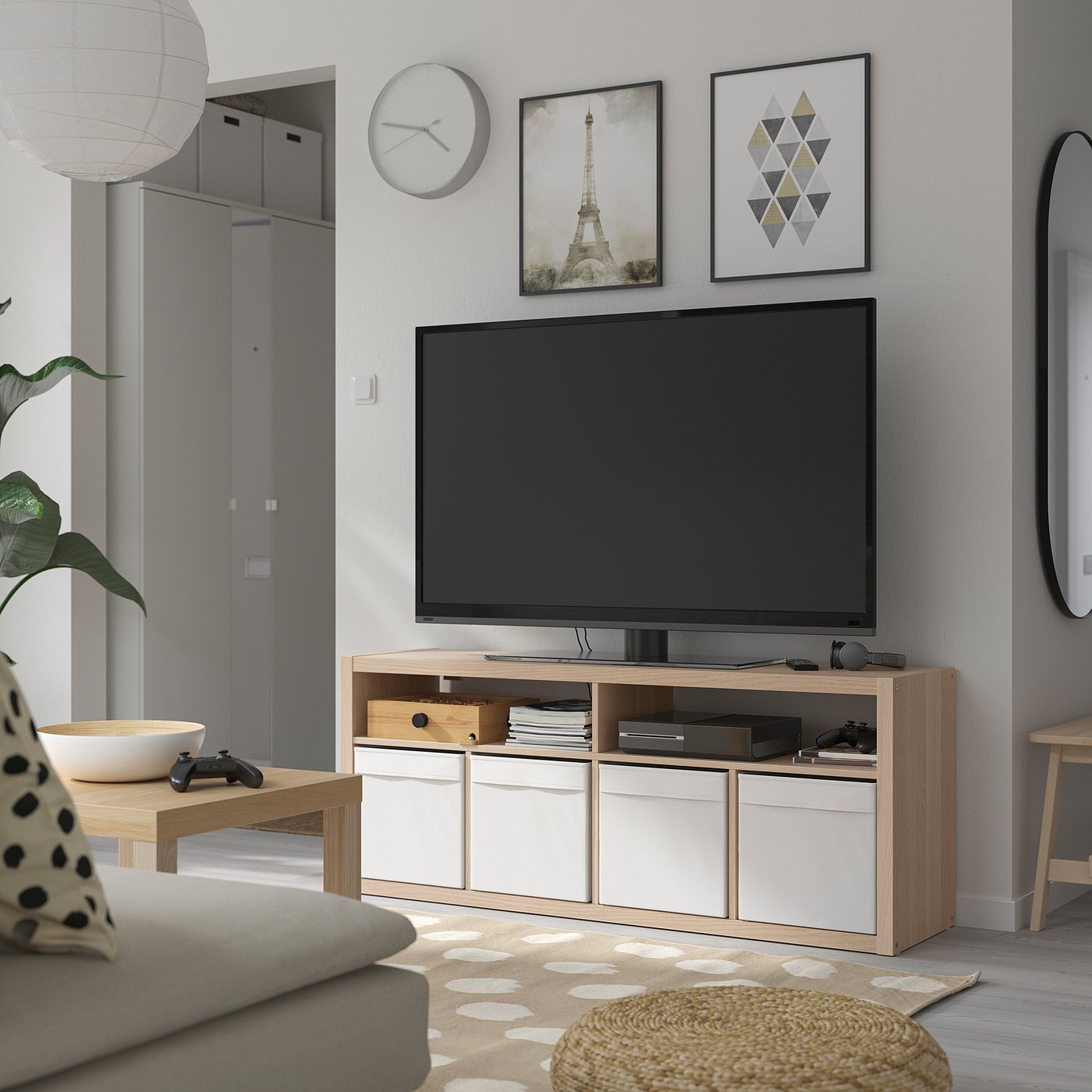 KALLAX banc TV