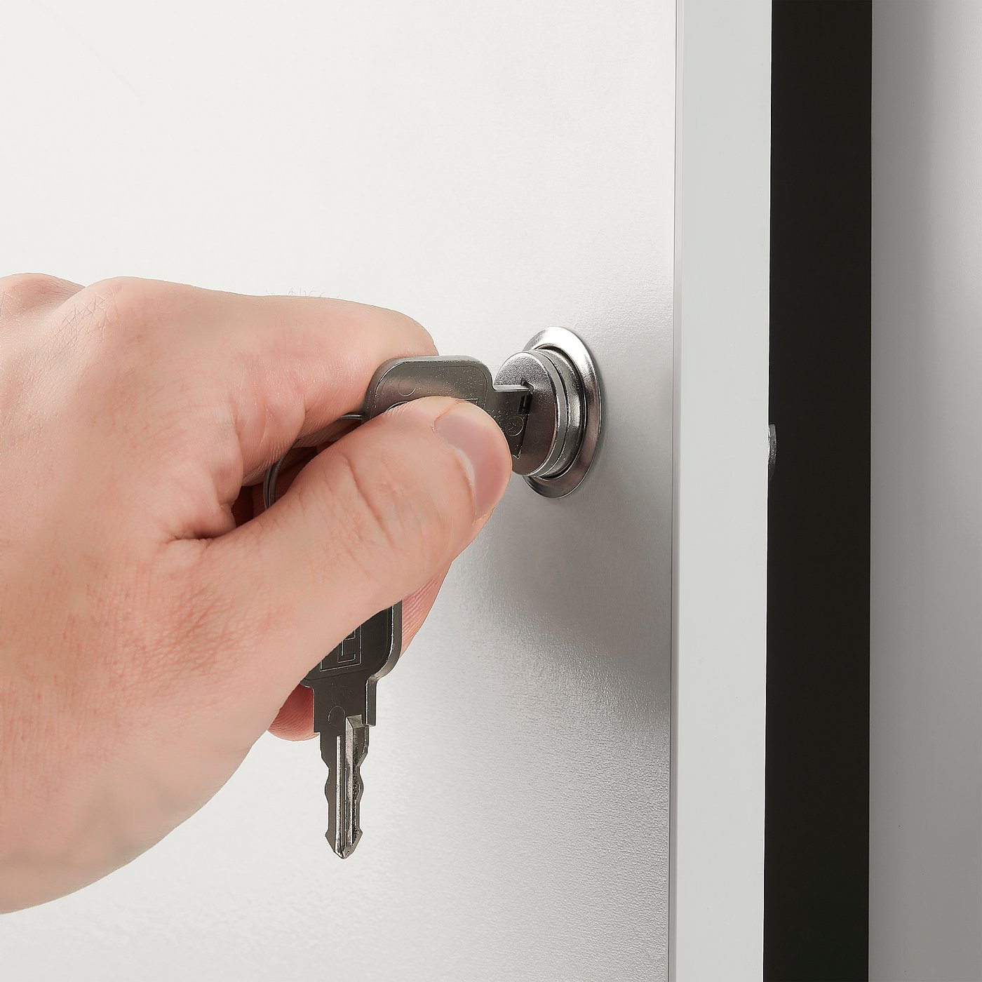 KALLAX bloc avec porte verrouillable