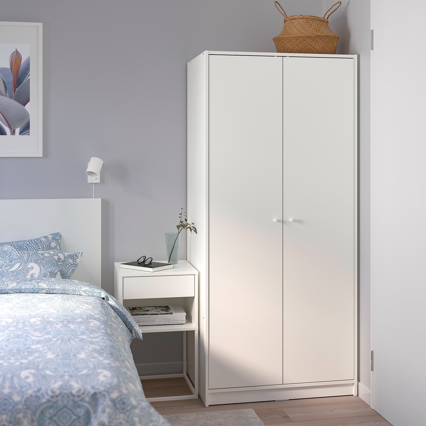 KLEPPSTAD armoire 2 portes