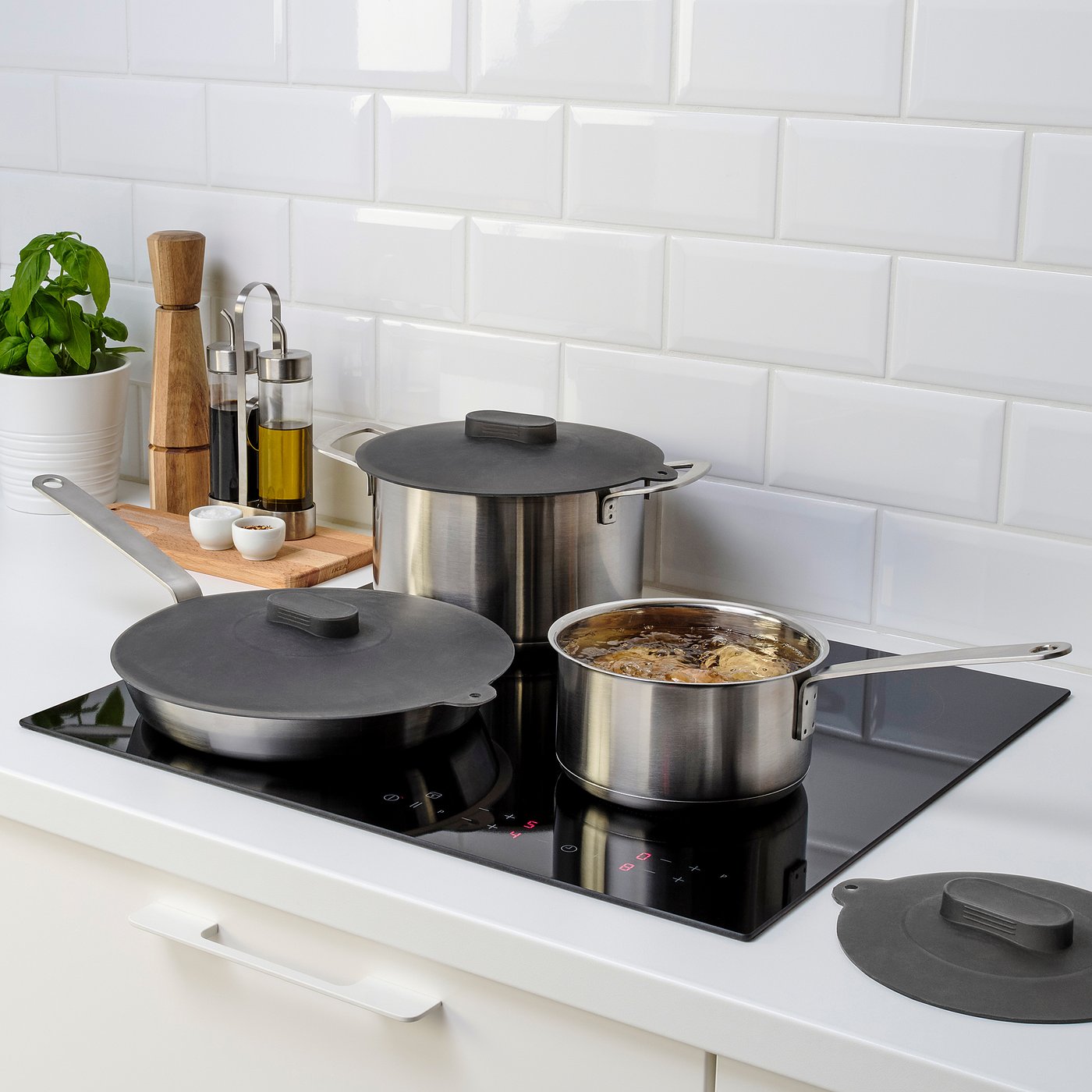 KLOCKREN couvercle universel, lot de 3
