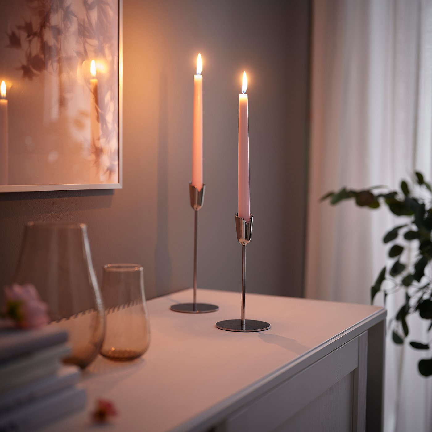 KLOKHET bougie longue non parfumée
