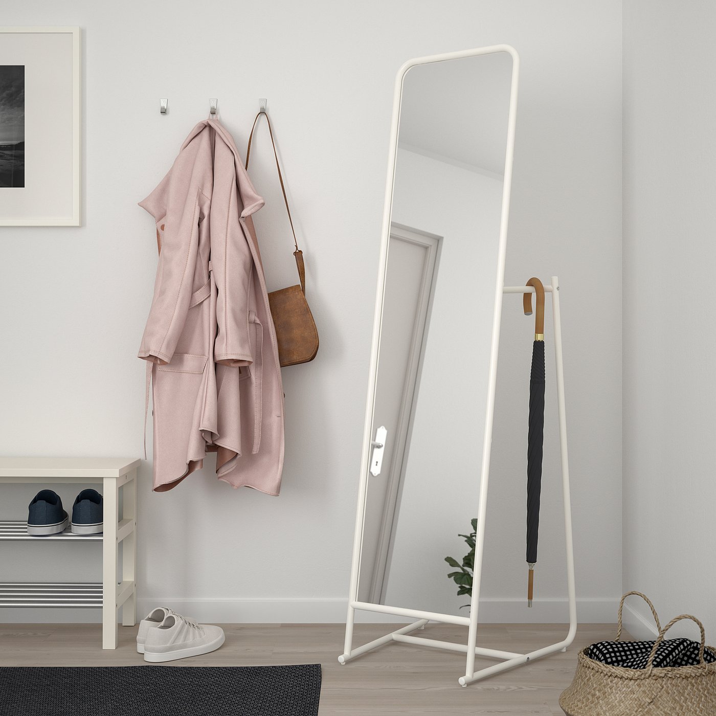 KNAPPER miroir sur pied