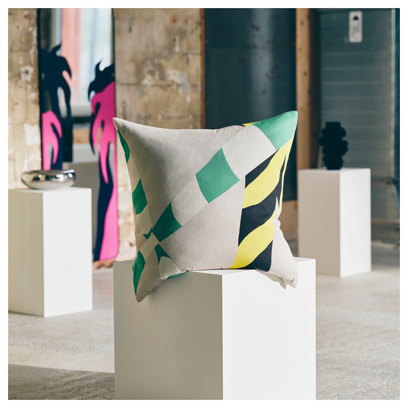 KONSTRUNDA housse de coussin